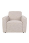 Latte Upholstery Accent Chair | Zuiver Bor | Dutchfurniture.com