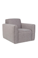 Gray Upholstered Accent Chair | Zuiver Bor | Dutchfurniture.com