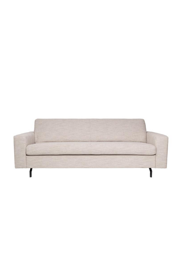 Latte Upholstered 2.5-Seater Sofa | Zuiver Jean | DutchFurniture.com