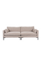 Beige Upholstered 3-Seater Sofa | Zuiver Summer | OROA TRADE
