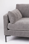 Dark Gray Upholstered 3-Seater Sofa | Zuiver Summer | DutchFurniture.com