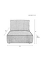 Beige Upholstered Sofa | Zuiver Hunter | Dutchfurniture.com