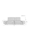 Modern 3-Seater Sofa | Zuiver Hunter | Dutchfurniture.com