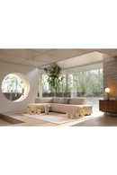 Cream Ribcord Sectional Sofa | Zuiver Fat Freddy | Dutchfurniture.com