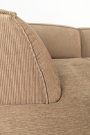 Brown Ribcord Sectional Sofa | Zuiver Fat Freddy | Dutchfurniture.com