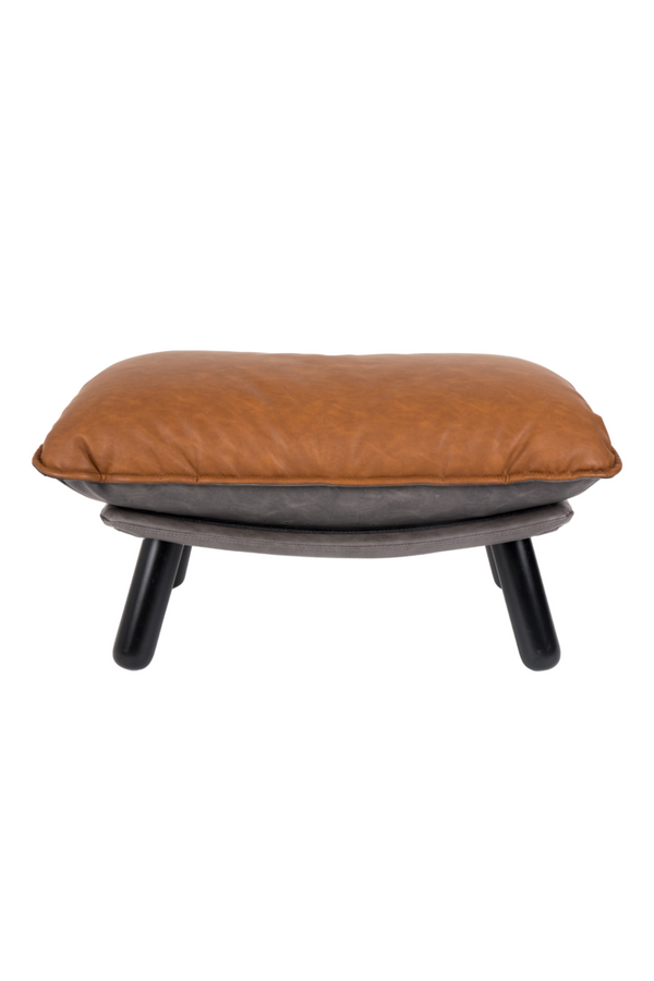 Leather Ottoman | Zuiver Lazy Sack | Dutchfurniture.com