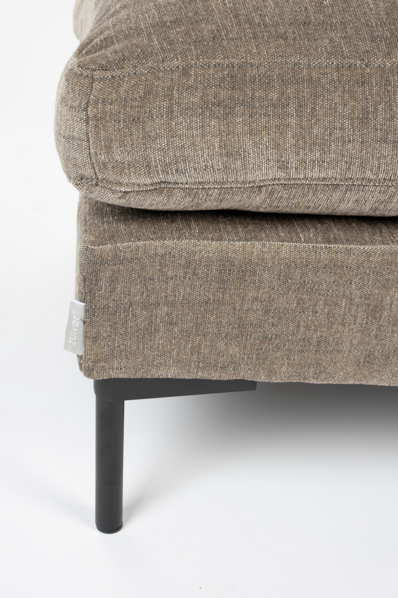 Minimalist Upholstered Hocker | Zuiver Summer | Dutchfurniture.com