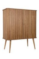 Tambour Sliding Doors Cabinet | Zuiver Barbier | DutchFurniture.com