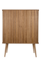 Tambour Sliding Doors Cabinet | Zuiver Barbier  | DutchFurniture.com