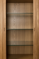 Tambour Sliding Doors Cabinet | Zuiver Barbier | DutchFurniture.com