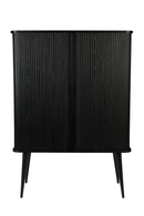 Black Tambour Door Cabinet | Zuiver Barbier | Dutchfurniture.com