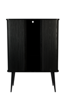 Black Tambour Door Cabinet | Zuiver Barbier | Dutchfurniture.com