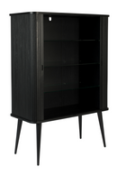 Black Tambour Door Cabinet | Zuiver Barbier | Dutchfurniture.com