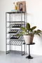 Black Metal Wine Rack | Zuiver Cantor | DutchFurniture.com