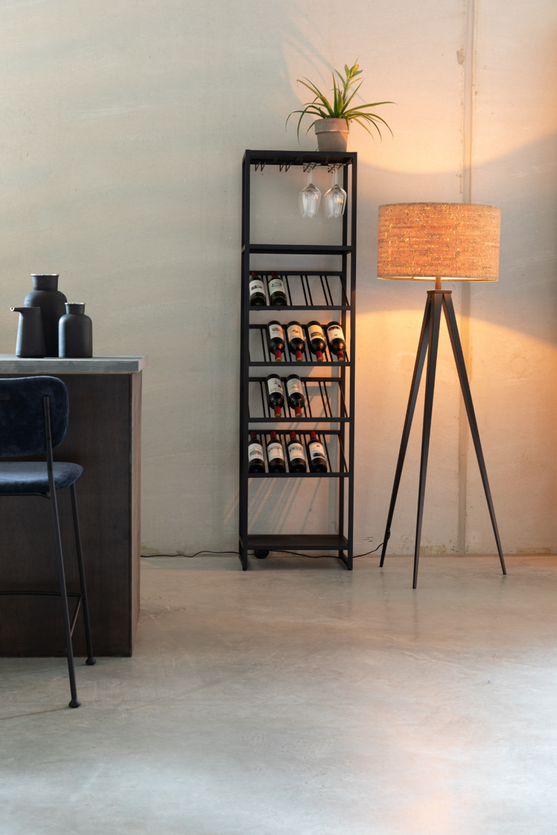 Black Wine Cabinet S | Zuiver | Dutch Furniture | DutchFurniture.com