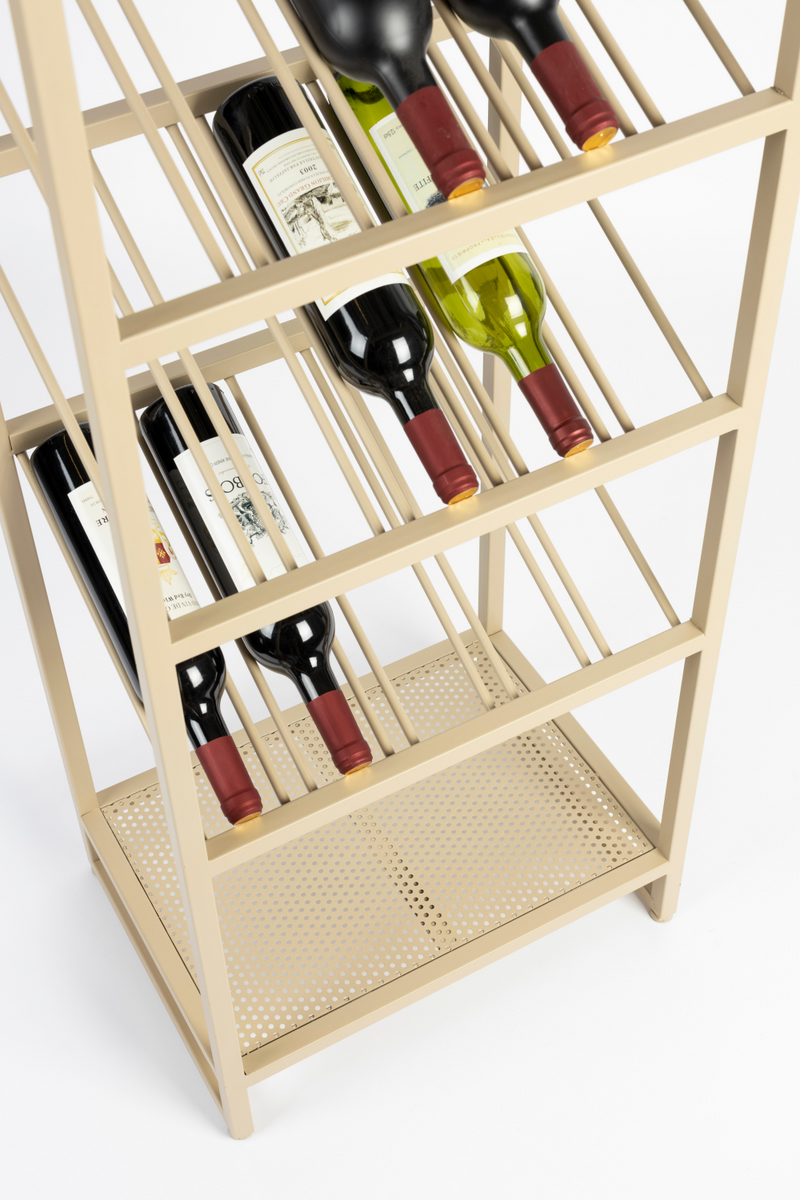 Beige Metal Wine Shelf S | Zuiver Cantor | Dutchfurniture.com