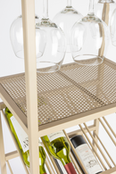 Beige Metal Wine Shelf S | Zuiver Cantor | Dutchfurniture.com