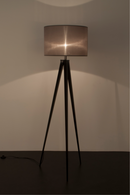 Black Gray Metal Floor Lamp | Zuiver Tripod | DutchFurniture.com