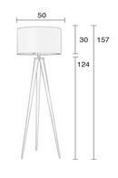 Black Metal Floor Lamp | Zuiver Tripod | DutchFurniture.com