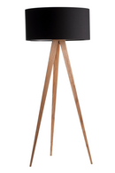 Black Tripod Floor Lamp | Zuiver Tripod Wood | OROA TRADE