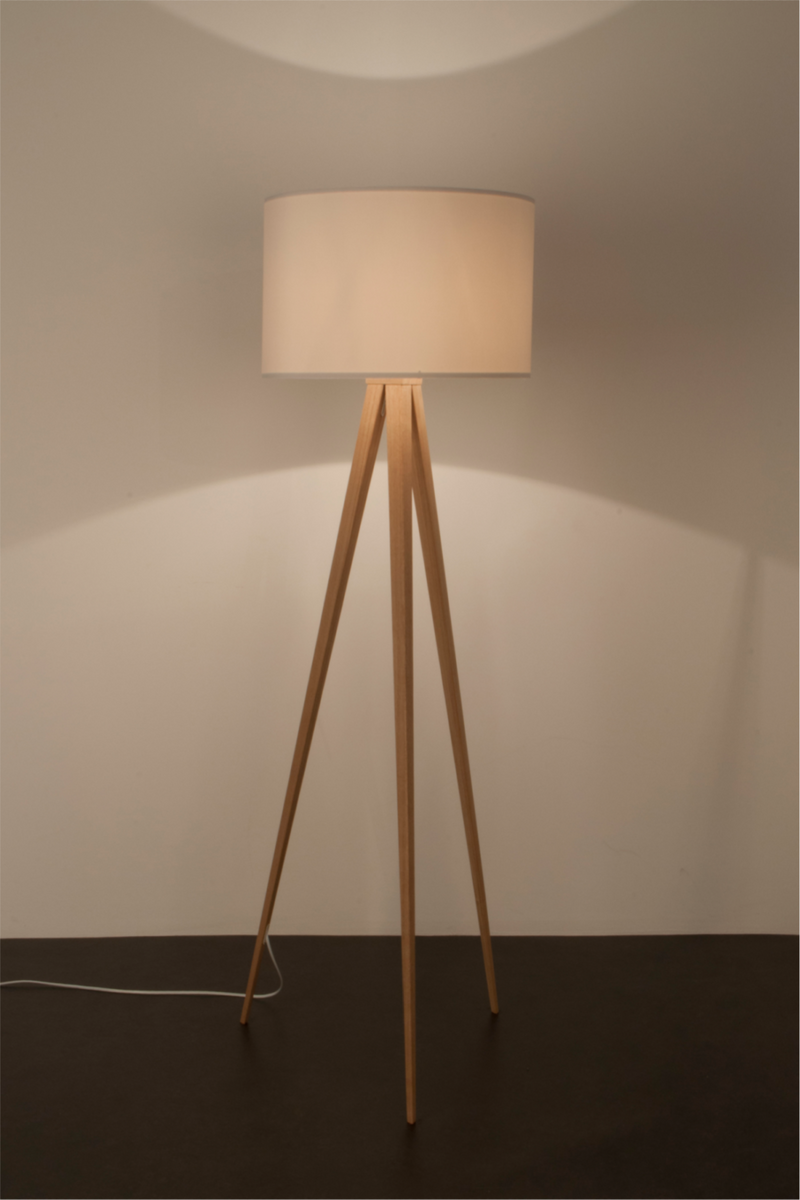 thema Cyclopen Aanpassingsvermogen White Wooden Floor Lamp | Zuiver Tripod Wood | Dutch Furniture –  DUTCHFURNITURE.COM