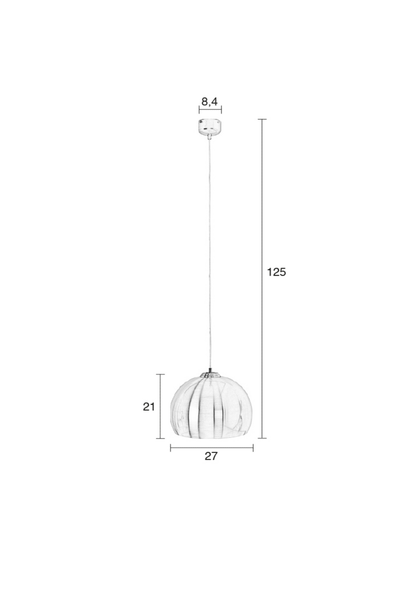 Chrome Globe Pendant Lamp | Zuiver Big Glow | DutchFurniture.com
