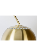 Gold Metal Arched Floor Lamp | Zuiver Bow | DutchFurniture.com