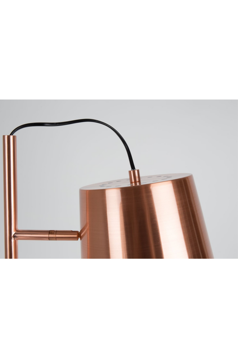 Copper Adjustable Task Floor Lamp | Zuiver Buckle Head | OROA TRADE
