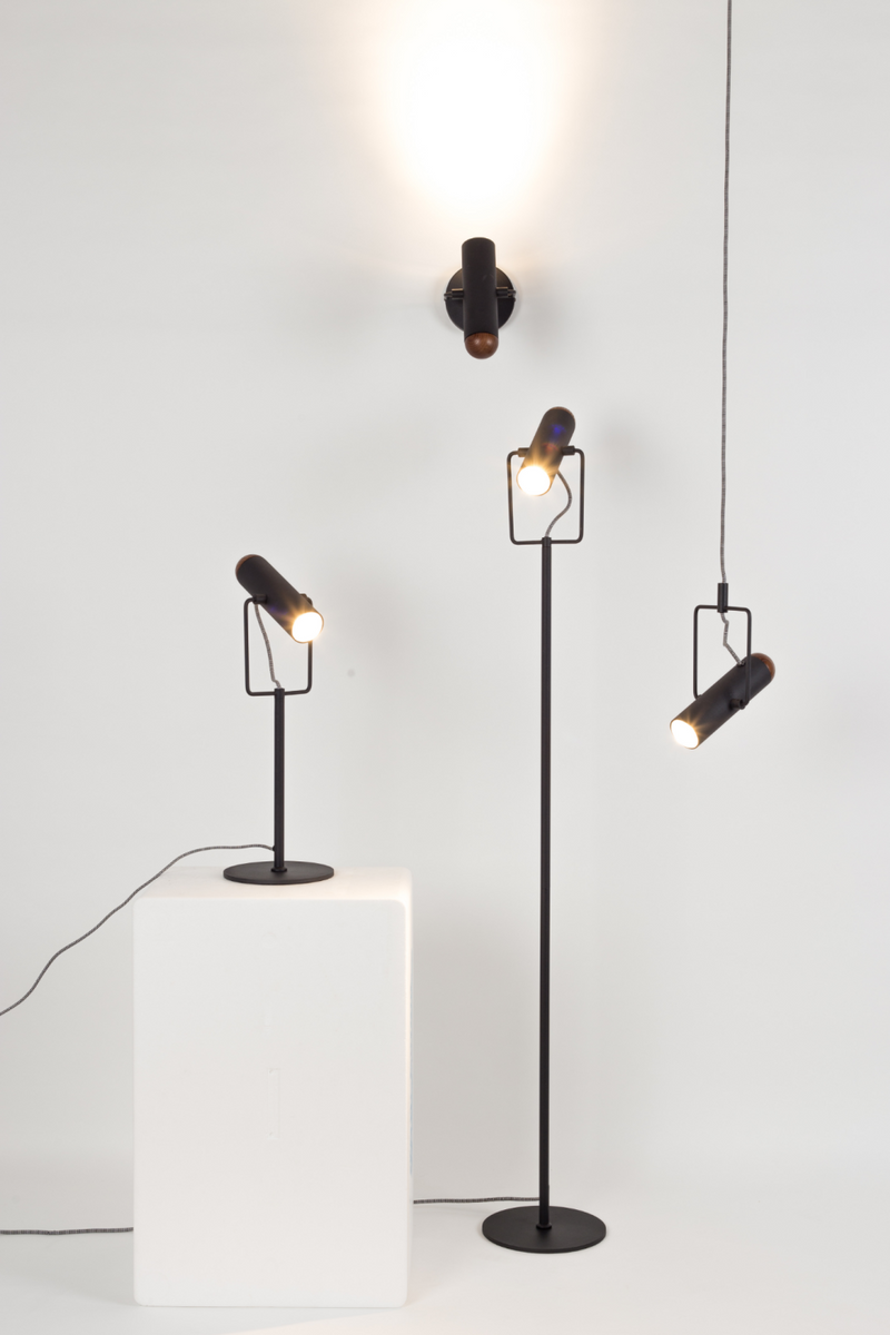 Black Spotlight Floor Lamp | Zuiver Marlon | DutchFurniture.com
