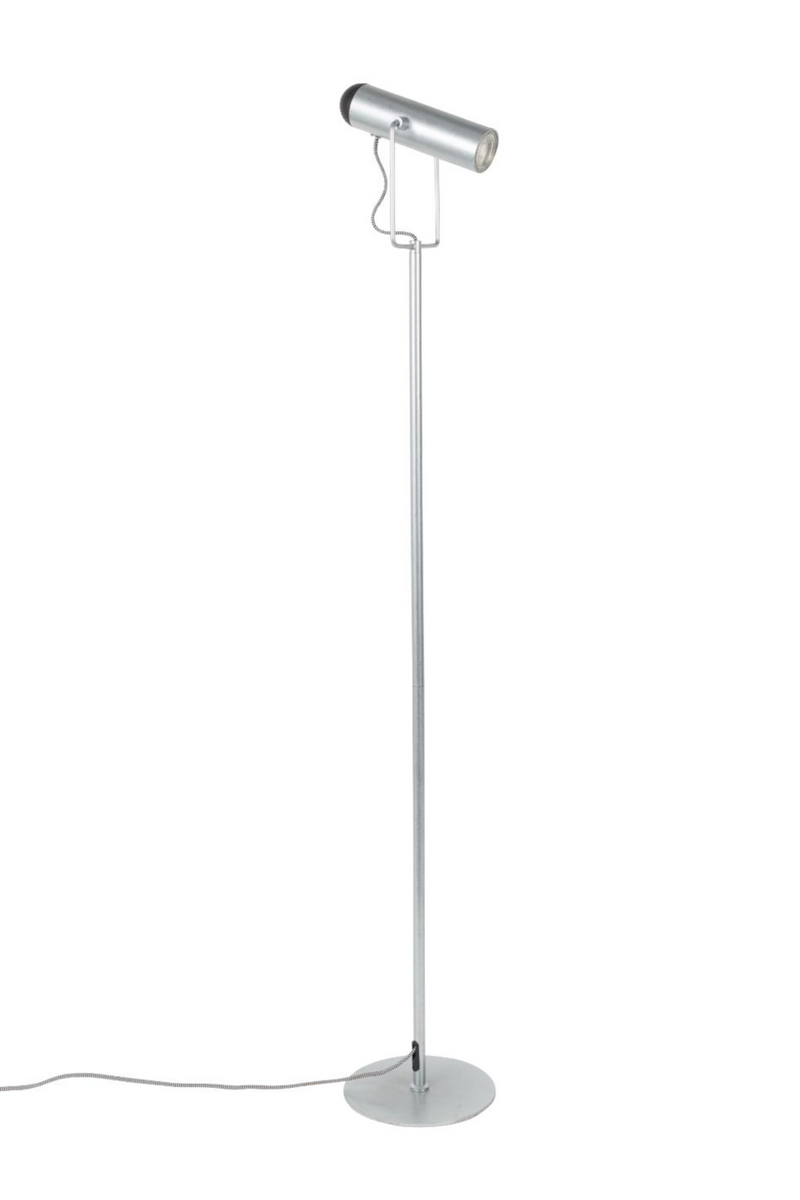 Galvanized Spotlight Floor Lamp | Zuiver Marlon | DutchFurniture.com