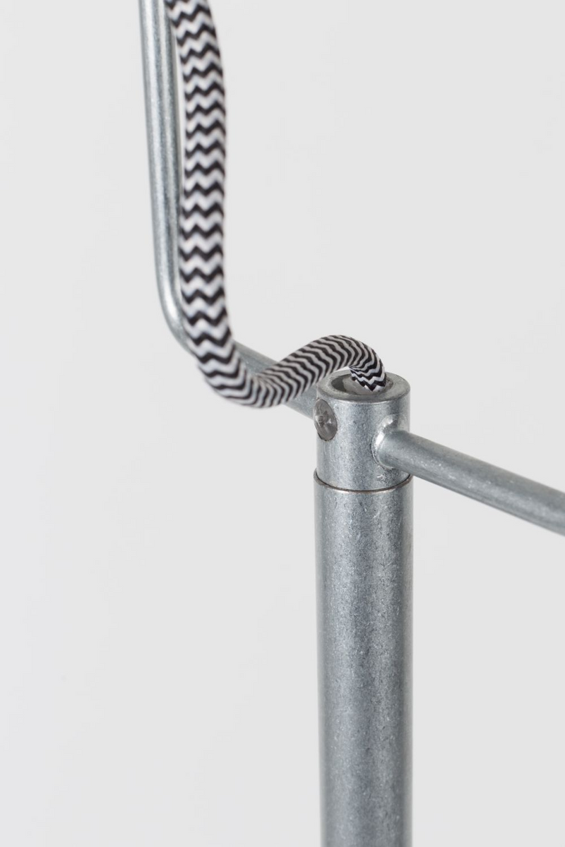Galvanized Spotlight Floor Lamp | Zuiver Marlon | DutchFurniture.com