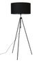 Black Three-Legged Floor Lamp | Zuiver Lesley | DutchFurniture.com