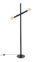 Black Cross Floor Lamp | Zuiver Hawk | Dutchfurniture.com