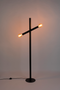 Black Cross Floor Lamp | Zuiver Hawk | Dutchfurniture.com