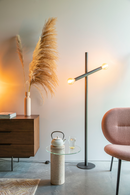 Black Cross Floor Lamp | Zuiver Hawk | Dutchfurniture.com