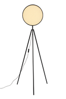 Round Rattan Tripod Floor Lamp | Zuiver Sien | Dutchfurniture.com