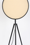 Round Rattan Tripod Floor Lamp | Zuiver Sien | Dutchfurniture.com