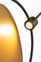 Gold Accent Floor Lamp | Zuiver Sirius | Oroatrade.com