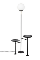 Glass Orb Modern Floor Lamp | Zuiver Orion Charge | Dutchfurniture.com