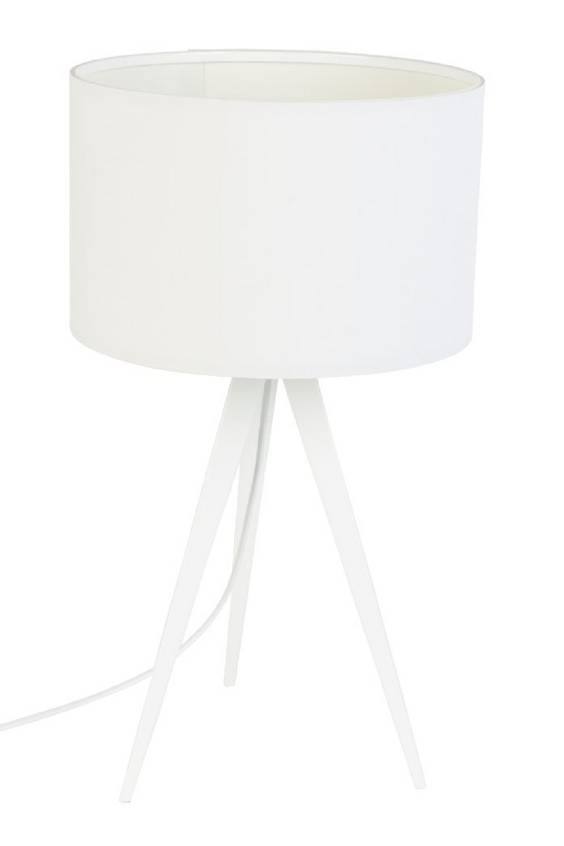 White Metal Table Lamps (2) | Zuiver Tripod | DutchFurniture.com