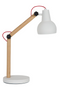 White Shade Desk Lamp | Zuiver Study | DutchFurniture.com