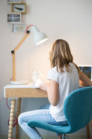 White Shade Desk Lamp | Zuiver Study | DutchFurniture.com