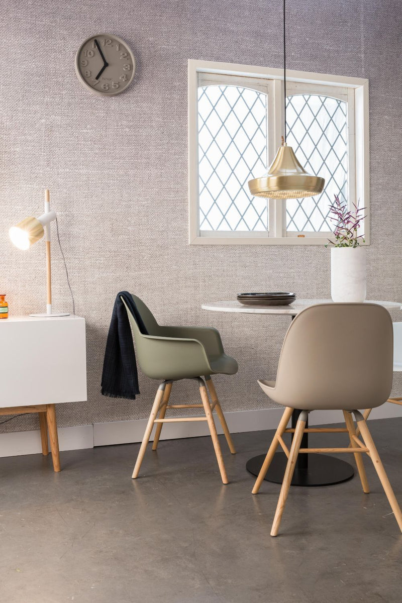 White Gold Task Desk Lamp | Zuiver Ivy | DutchFurniture.com