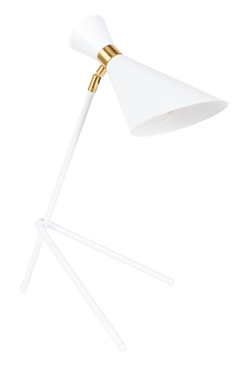 White Metal Tripod Table Lamp | Zuiver Shady | DutchFurniture.com