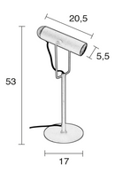 Black Task Table Lamp | Zuiver Marlon | DutchFurniture.com