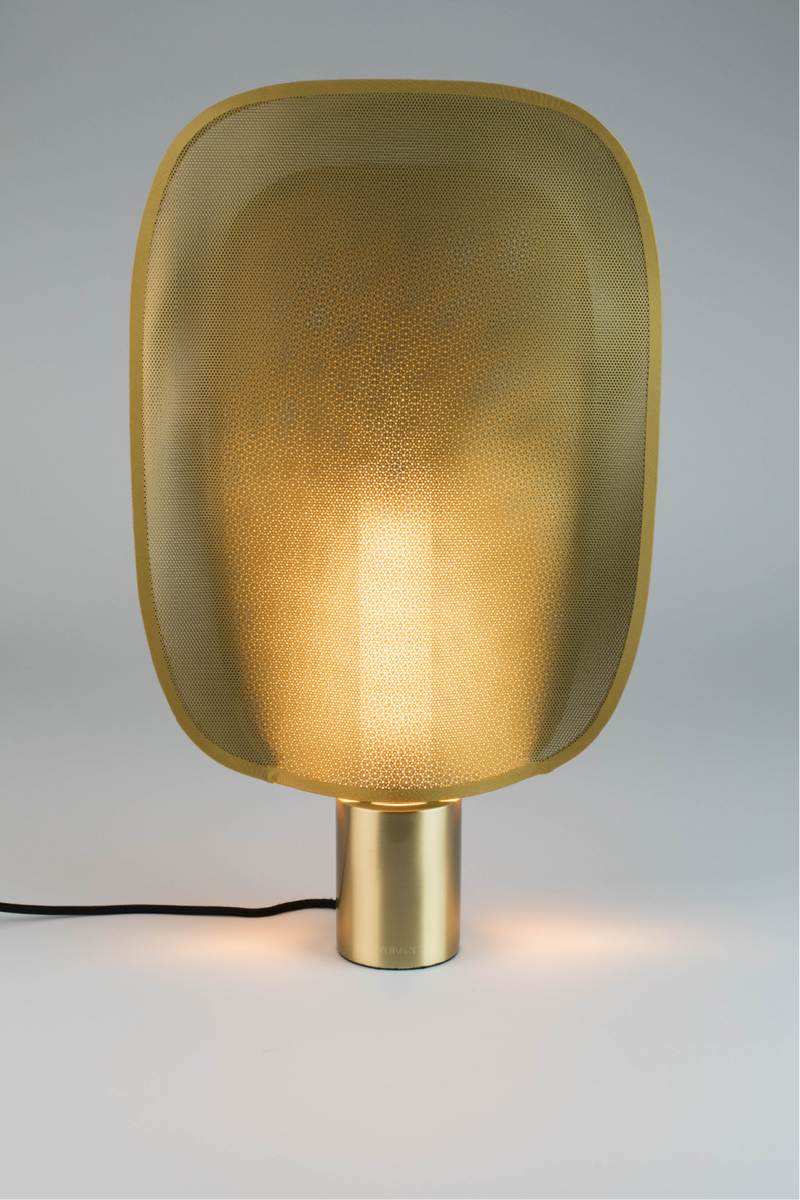 Brass Mesh Table Lamp M | Zuiver Mai | DutchFurniture.com