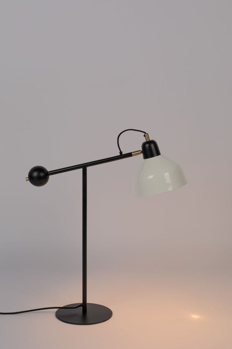 White Shade Task Desk Lamp | Zuiver Skala | DutchFurniture.com