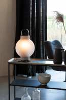 White Glass Table Lamp | Zuiver Nomad | Dutchfurniture.com