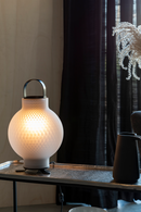 White Glass Table Lamp | Zuiver Nomad | Dutchfurniture.com
