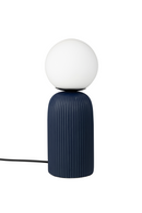 Blue Fluted Ceramic Table Lamp S | Zuiver Dash | Dutchfurniture.com